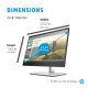 HP Mini-in-One - solo Monitor (no desktop) - 23.8\