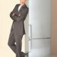Bosch KGF39P90 frigorifero con congelatore Libera installazione Argento 3