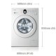 Samsung WF8800LSW/XEC lavatrice 3