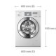 Samsung WF0806Z8C/XEN lavatrice Caricamento frontale 8 kg 1600 Giri/min Argento, Bianco 4