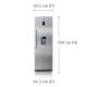Samsung RR82PHIS frigorifero Libera installazione 348 L Acciaio inossidabile 4