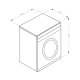 LG F4J6TY1W lavatrice 8 kg Libera installazione Carica frontale 1400 Giri/min Bianco 18