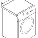 Bosch Serie 6 WUQ2441XES lavatrice Caricamento frontale 7 kg 1200 Giri/min Acciaio inossidabile 7