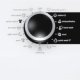 Gorenje W6723/IS lavatrice Caricamento frontale 6 kg 1200 Giri/min Nero, Bianco 3