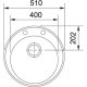 Franke ROG 610-41 Lavello ad incasso Ovale 3