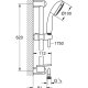 GROHE Tempesta 100 sistema di doccia Cromo 3