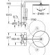 GROHE Rainshower System 400 sistema di doccia Cromo 3