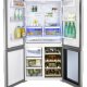 Beko GN1416220CX frigorifero side-by-side Libera installazione 519 L Alluminio, Argento 4