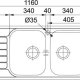 Franke Spark SKX 621 Lavello ad incasso Rettangolare Acciaio inox 3