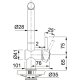 Franke 115.0046.072 rubinetto Stainless steel 6