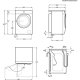 AEG L6FBG144 lavatrice Caricamento frontale 10 kg 1400 Giri/min Bianco 9