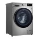 LG F4V5VYP2T lavatrice Caricamento frontale 9 kg 1400 Giri/min Metallico 11