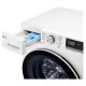 LG P4AOTN0W lavatrice Caricamento frontale 8 kg 1400 Giri/min Argento, Bianco 6