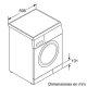 Siemens iQ100 WM12E060ES lavatrice Caricamento frontale 7 kg 1200 Giri/min Bianco 8