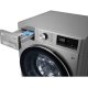 LG F4V5VGP2T lavatrice Caricamento frontale 9 kg 1400 Giri/min Metallico 10