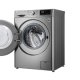 LG F4V5VGP2T lavatrice Caricamento frontale 9 kg 1400 Giri/min Metallico 13
