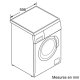 Bosch WAQ28360FF lavatrice Caricamento frontale 7 kg 1400 Giri/min Bianco 3