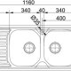 Franke Onda ONX 621-A Stainless steel 3