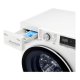 LG F4DN509S0 lavasciuga Libera installazione Caricamento frontale Bianco E 6