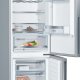 Bosch Serie 6 KGE39AICA frigorifero con congelatore Libera installazione 343 L C Acciaio inossidabile 4