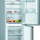 Bosch Serie 4 KGN36VLDD frigorifero con congelatore Libera installazione 326 L D Acciaio inossidabile 5