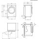 Electrolux EW6F394WQ lavatrice Caricamento frontale 9 kg 1400 Giri/min Bianco 9