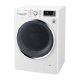 LG F4J8JH2W washer dryer Front-load Freestanding White A lavasciuga Libera installazione Caricamento frontale Bianco 7