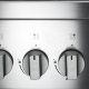 De’Longhi DGX 654 cucina Gas naturale Gas Argento A 3