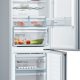 Bosch Serie 4 KGN36ML3A frigorifero con congelatore Libera installazione 324 L Acciaio inossidabile 4