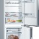 Bosch Serie 4 KGE49VI4AG frigorifero con congelatore Libera installazione 413 L Acciaio inossidabile 3