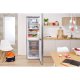 Indesit LD85 F1 S.1 frigorifero con congelatore Libera installazione 292 L Argento 6