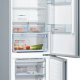 Bosch Serie 4 KGN39VI3A frigorifero con congelatore Libera installazione 366 L Acciaio inossidabile 3