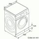 Bosch WAS287B2FF lavatrice Caricamento frontale 8 kg 1400 Giri/min Nero 3