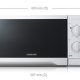 Samsung GW71E forno a microonde 20 L 750 W Bianco 3