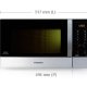 Samsung CE107MTST forno a microonde 5