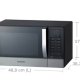 Samsung GE89MP-S forno a microonde 23 L 850 W Argento 3