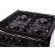 Hotpoint Ariston HAG60K cucina Gas naturale Gas Nero 4