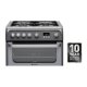 Hotpoint Ariston HUG61G cucina Gas naturale Gas Grafite 3