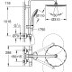 GROHE Euphoria System 310 sistema di doccia Oro 3