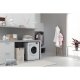 Indesit XWDE 751480X W UK lavasciuga Libera installazione Caricamento frontale Bianco 4