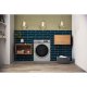 Hotpoint RD 966 JGD UK lavasciuga Libera installazione Caricamento frontale Nero, Grafite 7