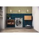 Hotpoint RD 966 JGD UK lavasciuga Libera installazione Caricamento frontale Nero, Grafite 9