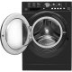 Hotpoint FDL 9640K UK lavasciuga Libera installazione Caricamento frontale Nero 4