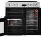 Beko KDVC90X cucina Elettrico Ceramica Acciaio inossidabile A 3