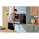 Hotpoint Ariston SI4 854 H IX 71 L Nero, Acciaio inox 18