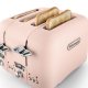 De’Longhi Argento Flora 6 4 fetta/e Rosa 3