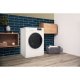 Hotpoint RD 1076 JD UK lavasciuga Libera installazione Caricamento frontale Bianco 6