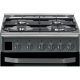 Hotpoint HD5G00CCX Cucina Gas Nero, Acciaio inox A+ 7