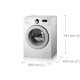 Samsung WF8802LPH lavatrice Caricamento frontale 8 kg 1400 Giri/min Bianco 4