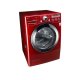 LG WM2650HRA lavatrice Caricamento frontale 10,1 kg 1200 Giri/min Rosso 3